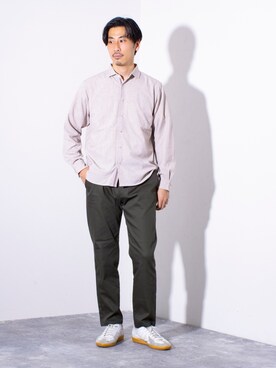 「gloster」｜OKAさん（メンズ・175cm）の秋コーディネート