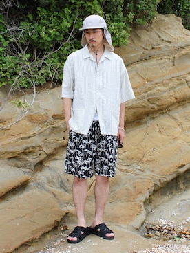 OKAさん(メンズ・175cm)の夏コーディネート