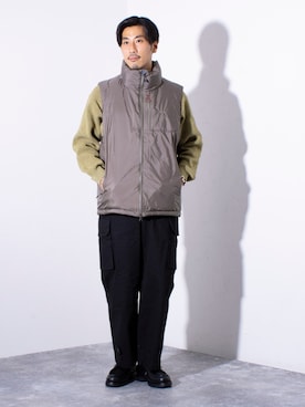 「KLEMAN（クレマン）のアイテム」を使った、OKAさん（メンズ・175cm）の秋コーディネート