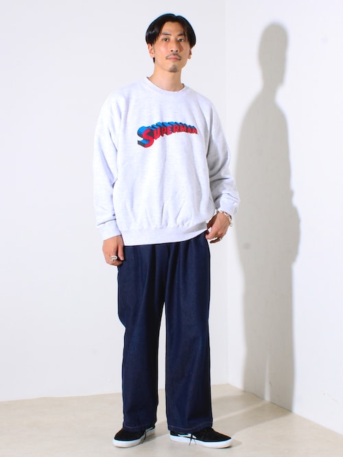 GOOD ROCK SPEED】ロゴスウェット / BATMAN / SUPERMAN（スウェット