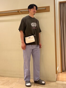 「freewaters（フリーウォーターズ）のアイテム」を使った、OKAさん（メンズ・175cm）の夏コーディネート