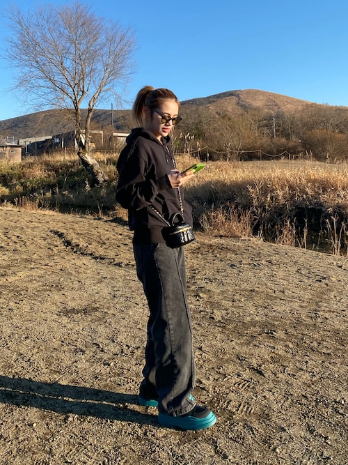 RUNA｜THE NORTH FACEのパーカーを使ったコーディネート WEAR