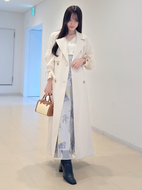 バックチュールトレンチコート（トレンチコート）｜MERCURYDUO