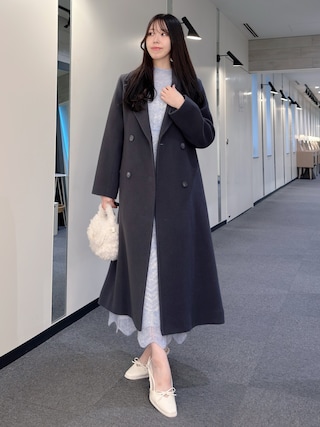 AMI(MERCURYDUO)｜MERCURYDUOのチェスターコートを使った