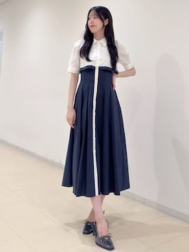 AMIさん（レディース・158cm）の夏コーディネート