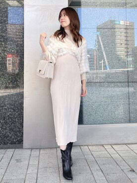 AMIさん（レディース・158cm）の冬コーディネート