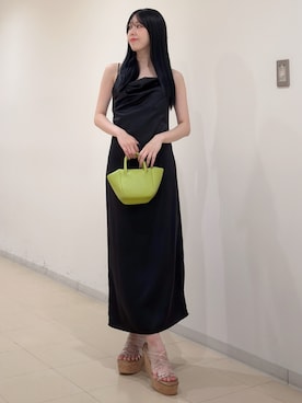 「MERCURYDUO（マーキュリーデュオ）のアイテム」を使った、AMIさん（レディース・158cm）の夏コーディネート