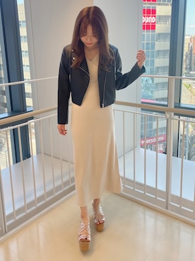 AMIさん（レディース・158cm）の春コーディネート