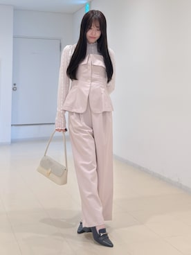 AMIさん（レディース・158cm）の春コーディネート
