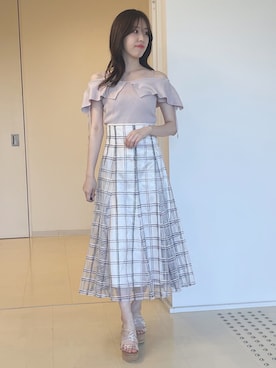 AMIさん（レディース・158cm）の春コーディネート