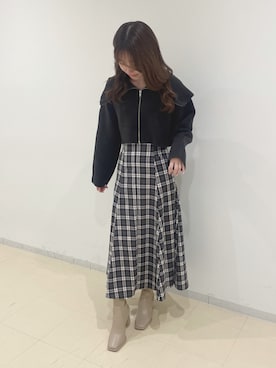 AMIさん（レディース・158cm）の秋コーディネート