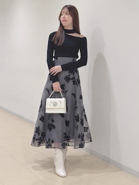 AMIさん（レディース・158cm）の冬コーディネート