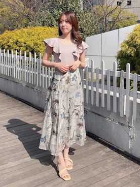 AMIさん（レディース・158cm）の春コーディネート