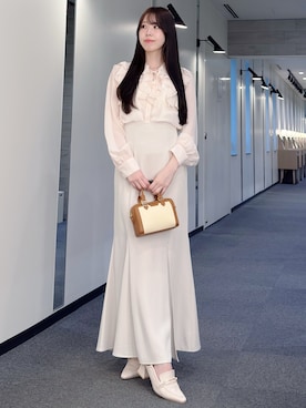 AMIさん（レディース・158cm）の春コーディネート