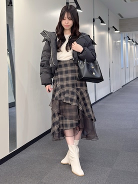 AMIさん（レディース・158cm）の冬コーディネート