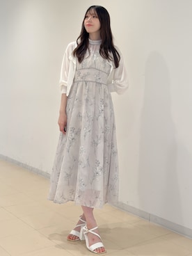 「MERCURYDUO（マーキュリーデュオ）のアイテム」を使った、AMIさん（レディース・158cm）の夏コーディネート