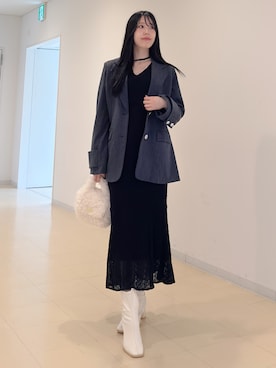 AMIさん（レディース・158cm）の秋コーディネート