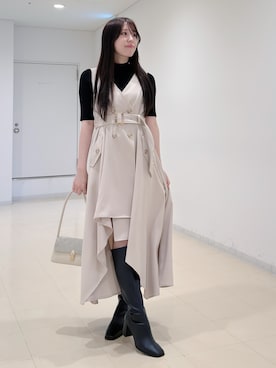 AMIさん（レディース・158cm）の春コーディネート