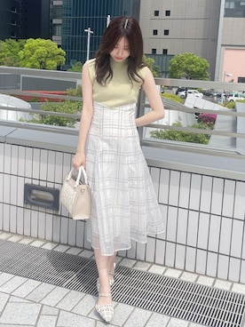 AMIさん（レディース・158cm）の春コーディネート