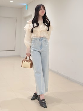 AMIさん（レディース・158cm）の春コーディネート