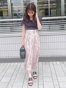 MERCURYDUO チュールスカート MERCURYDUO スカート グラデーションチュールボリュームスカート