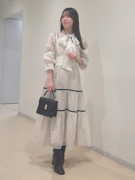 AMIさん（レディース・158cm）の冬コーディネート