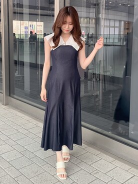 AMIさん（レディース・158cm）の春コーディネート