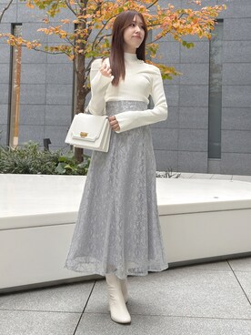 AMIさん（レディース・158cm）の冬コーディネート