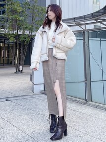 マーキュリーデュオ　スリットペンシルタイトスカート MERCURYDUO スカート スリットペンシルスカート : ZOZOTOWN
