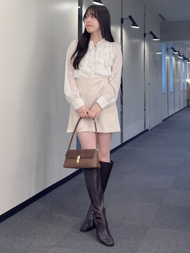 AMIさん（レディース・158cm）の春コーディネート