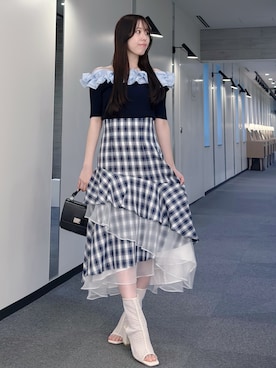 AMIさん（レディース・158cm）の春コーディネート