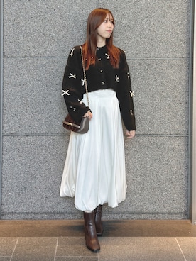 AMIさん（レディース・158cm）の秋コーディネート