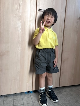 kotaさん（キッズ・100cm）の秋コーディネート