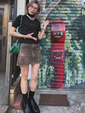 「Jeffrey Campbell（ジェフリーキャンベル）のアイテム」を使った、conycony82さん（レディース・167cm）の秋コーディネート