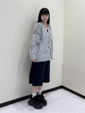 「HEREIAM（ヘレイアム）のアイテム」を使った、マリナさん（レディース・156cm）の秋コーディネート