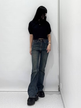 「FOREVER 21（フォーエバー トゥエンティーワン）のアイテム」を使った、マリナさん（レディース・156cm）の夏コーディネート