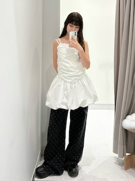 「FOREVER 21（フォーエバー トゥエンティーワン）のアイテム（ワンピース/ドレス）」を使った、マリナさん（レディース・156cm）の夏コーディネート