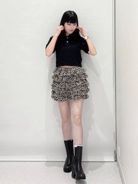「FOREVER 21（フォーエバー トゥエンティーワン）のアイテム」を使った、マリナさん（レディース・156cm）の夏コーディネート