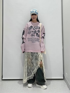「アイテム（ワンピース/ドレス）」を使った、マリナさん（レディース・156cm・20代）の秋コーディネート