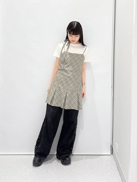 「FOREVER 21（フォーエバー トゥエンティーワン）のアイテム（ワンピース/ドレス）」を使った、マリナさん（レディース・156cm）の春コーディネート