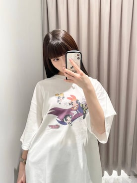 「FOREVER 21（フォーエバー トゥエンティーワン）のアイテム（パンツ）」を使った、マリナさん（レディース・156cm）の春コーディネート