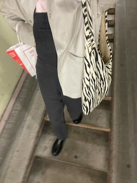 「A part by（アパートバイ）のアイテム（サロペット/オーバーオール）」を使った、Chiaki_170さん（レディース・170cm）の秋コーディネート