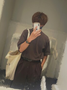 「COOLなこのコが仲間入り」｜「アイテム（ブルゾン）」を使った、ゆっけさん（メンズ・166cm）の夏コーディネート