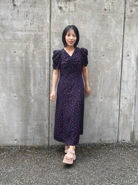 「snidel」｜まゆぅさん（レディース・155cm）の夏コーディネート