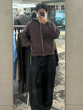 「アイテム（チノパンツ）」を使った、shotaさん（メンズ・177cm・10代）の秋コーディネート