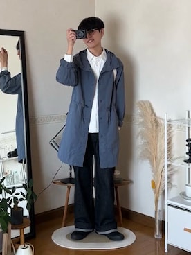 市川 昇さん（メンズ・169cm）の春コーディネート