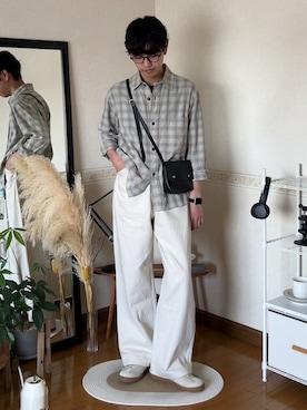 「ワーク」｜市川 昇さん（メンズ・169cm）の春コーディネート