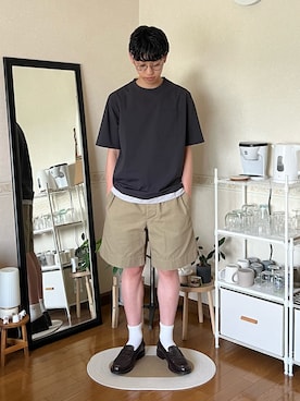 市川 昇さん(メンズ・171cm)の夏コーディネート