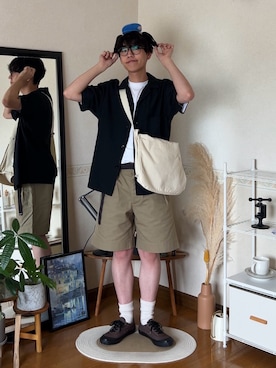 市川 昇さん(メンズ・169cm)の夏コーディネート