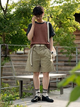 市川 昇さん(メンズ・169cm)の夏コーディネート
